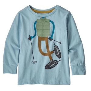 NWT Patagonia long sleeve organic shirt  4T